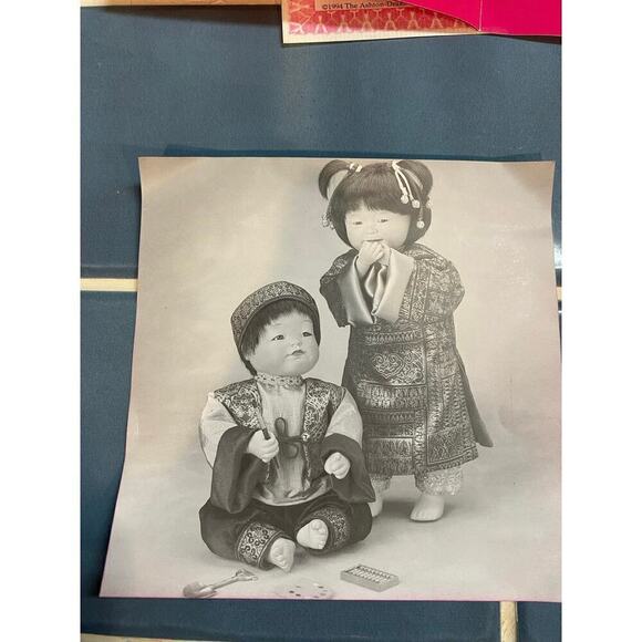 Ashton Drake Galleries Ming&Mei Mei 1994 Yolanda Bello Signed Dolls COA:… - Picture 9 of 14